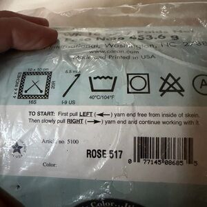 Caron One Pound Yarn in Deep Rose